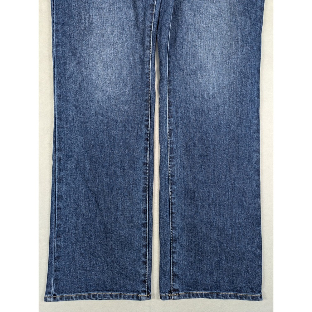 NEW Seven7 Loose Straight Jeans Womens 6 High Rise Blue Denim - Picture 4 of 8